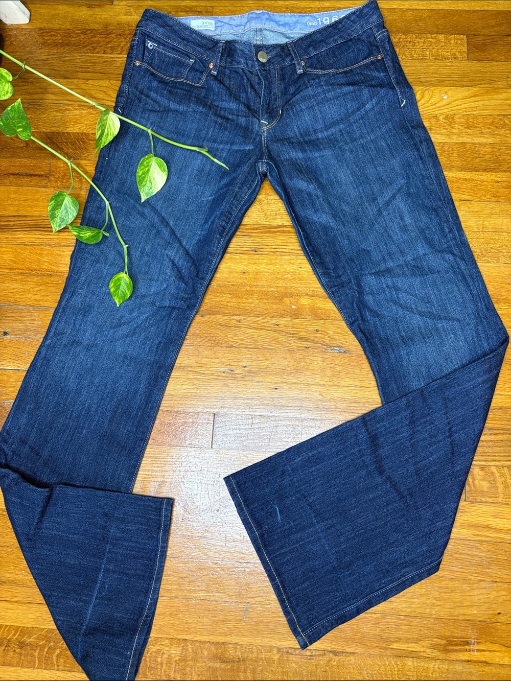 GAP Women's Dark Blue Boot Cut Jeans